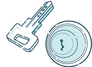 Reposición de llaves y cerraduras